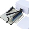 Heavy Duty Paper Cutter - Industrial Guillotine for A4/A3, Cuts up to 400 Sheets, 12"/17" Blade, Perfect for Office, School, and Picture Shops