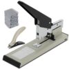 Heavy Duty Stapler,30-210 Sheet Capacity Office Stapler,Effortless Desk Stapler with 4000 Heavy Duty Staples,Professional Staple Remover Included
