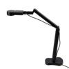Heayzoki USB Document Camera, 8MP 4K Resolution with Foldable Design, LED Fill Light, AI Dual Mics, Image Invert, for Online Teaching, Remote Learning, Zoom Meetings