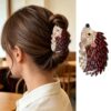 Hedgehog Hair Claw Clips for Women Animal Hair Clips Acrylic Hair Jaw Clips