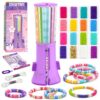 Heishi Bracelet Making Kit with Bead Spinner, 2600+ Beads for Girls