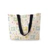 HEizmorixs Sewing Craft Tools Print Canvas Tote Bag Reusable Washable Foldable Grocery Handbag with Inner Pocket for Travel, Beach, Work, Casual Stylish Sewing Craft Tools Present for Women Friends