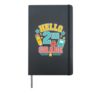 Hello 2nd Grade First Day Second Grade Back to School Kids Hardcover Journal, Black