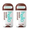 hello Sweet Coconut Aluminum Free Deodorant for Women and Men, 72-Hour Deodorant, Only 9 Ingredients, Baking Soda Free, Enriched with Shea Butter, Vegan, 2.6 oz Stick Deodorant (2 Pack)