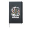 Helping Little Minds Grow Hardcover Journal, Black