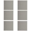 Hemobllo 6pcs Acoustic Felt Wall Panels Sound Absorbing Bulletin Board with Self Adhesive Peel and Stick 12 Inch Squares Beige Felt Noise Reducing Tiles for Conference Room and Home Study