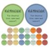 HEMOTON 24 Sheets Mental Awareness Stickers with Motivational Words on Smooth Paper Surface, Positive Encouraging Stickers for Students and Office Staff, for Scrapbooks and Helmets at Home