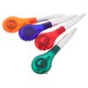 Hemoton 4pcs Retractable Tape Measure Ballpoint Pens with Smooth Writing, Plastic Material, Unique and Innovative Design for School, Office, and Drawing Tasks