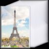 Henoyso 12 Pcs Poster Protector Sleeves 24 x 36 Inch, Clear Plastic Poster Sleeves Frame, Waterproof Rigid Print Sheet Protectors for Art Portfolio Storage, Wall Display, Magazines, Photos, Papers