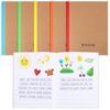 Henoyso 5 Pack Primary Composition Notebook, 9-3/4" x 7-1/2", Kids Primary Journal, K-2 Writing Notebook for Kids Student Draw Write Story Journal Half Blank Books(Bright Color)