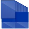Henoyso 72 Pcs Plastic Take Home Folders with 2 Pockets Parent Teacher Classroom Communication Homework Folder for Students Parent Teacher Connect (Dark Blue)
