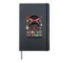 Here We Go Again I Mean Welcome Back Teacher Back To School Hardcover Journal, Black