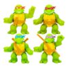 Heroes of Goo Jit Zu Teenage Mutant Ninja Turtles | 4 Pack | Super Oozy Toy Figures | Donatello, Michelangelo, Leonardo & Raphael | with Different Colored Mutations