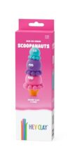 HEY CLAY Nice Ice Cream Series - Air-Dry Clay Kit for Kids - Creative Summer Crafts - Scoopanauts, 3 cans