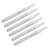 HGENAHGTF 6Pieces Acrylics Empty Marker Empty Brush Pen Refillable Pen for Painting on Wood Fabric Canvas Metal Glass Stone Colorful