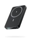 HHETP Magnetic Portable Charger 13800mah for Magsafe Battery Pack, Wireless Power Bank with 25W PD Fast Charging, Travel Essential Phone Battery Charger for iPhone 17/16/15/14/13/12 Series (Black)