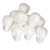 HHRJNUST 10 Pieces Foam Craft Skulls Polystyrene Ornaments Modelling Foam Material Smooth Surface Suitable for Halloween Christmas Kids Crafts Home