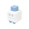 HHRJNUST Paper Punch Mini Hole Punch Single Hole Punch Handheld Thumb Press Stainless Steel Compact with Waste Tray Suitable for Students Kids Rooms Planners journaling, Blue