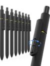 Hiacry 8 Pcs Gel Pens, Quick-Dry Long Lasting Black Ink-0.7 MM Fine Point