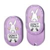 HIDEDC Desperate Rabbit Fidget Slider | Aluminum Alloy Version | Lightweight & Portable | EDC Metal Fidget Toys Adults ADHD Tools Executive Desk Toy for Keep Focus & Anxiety Relief (Purple)