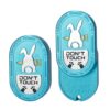 HIDEDC Desperate Rabbit Fidget Slider | Aluminum Alloy Version | Lightweight & Portable | EDC Metal Fidget Toys Adults ADHD Tools Executive Desk Toy for Keep Focus & Anxiety Relief (Blue)