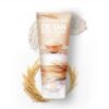 Hilary Rhoda K-Beauty Rice Bran Face & Body Scrub - Gentle Exfoliating Paste for Korean Glass Skin, Hydrating Pore Cleanser for Evening Skin Tone and Discoloration