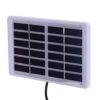 Hilitand 1.2W 6V Polycrystalline Silicon Solar Panel with Micro USB Port, for DIY Projects Small Battery Charging Home Lighting