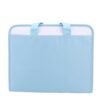 Hilitand Accordion File Organizer 13 Pockets Expandable Canvas Document Organizer with Sturdy Bottom Index for A4 Paper Office School Travel Blue