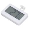 Hilitand Mini Temperature Meter Digital Display Thermometer with Numbers Button Operation Built in Battery for Indoor Outdoor Use