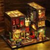 HIMODELGK DIY Cottage Skabro Handmade House 3D Jigsaw Assembly Model Toy Birthday Gift
