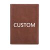 Hiram CUSTOM Laser Engraving Leather Notebook Cover Journal Cover Diary Cover Writing Notebook Cover,Handbook Cover, Planner Cover