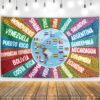 Hispanic Heritage Month Decorations Latin American Banner Spanish Classroom Decorations National Hispanic Heritage Month Decorations for Classroom Home