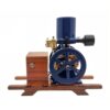 Hit and Miss Engines, Retrol-OKMO 1/5 Scale N01 Vertical Single Cylinder 4-Stroke Stationary Cement Mixer Engine Model, Metal Internal Combustion Engine Mechanical Display & STEM Education