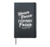 Hocus Pocus Everybody Focus Funny Teacher Halloween Costume Hardcover Journal, Black