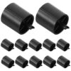 Hoement 12pcs Plastic Replacement Core for Tape Dispenser Smooth Tape Dispensing Roller Part for Desktop Use in Schools and Home Office