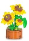 HOGOKIDS Flower Succulents Building Block Toy