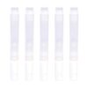 hogtnd Multipurpose Empty Acrylic Markers Set of 5 Art Brushes for Watercolor Graffiti and Home Decoration Projects Empty Markers