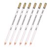hogtnd Sketch Highlight White Sketch Pencil Painting Special Pack of 6 for Beginners Pencils Set Professional Erasable with Case for Drawing Adults Artists