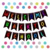 Hohomark 55 PCS Welcome Bulletin Board Classroom Decorations Confetti Pennants Welcome Back to School Banner for Classroom Teacher Supplies
