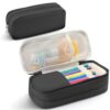 HOHOM Pencil Case Large Capacity Pencil Pouch Holder Box Marker Storage Bag Desk Organizer Stationery Organizer for School Supplies Office Travel Organizers Office College
