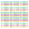 Hole Reinforcement Stickers 1500Pcs Hole Punch Protector Stickers Reinforce Loose-Leaf Paper for Long-Term Use in Planners Files Hole Reinforcement Stickers