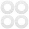 Hole Reinforcement Stickers 4000Pcs Self-Adhesive Hole Punch Reinforcements Paper Hole Stickers for Loose Leaf Planner Binder Repair Binder Ring Sticker