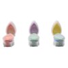 Holibanna 6pcs Colorful Water Droplets Shape Ink Pads with Sponge Material, Water-Soluble and Easy to Clean Ink Stamps, for Thumbprint Work and Art Craft Projects Random Color