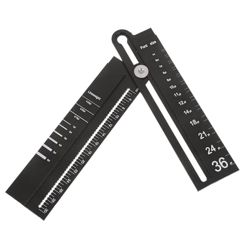 Holibanna Multifunctional Drafting Compass Ruler for Geometry with Portable Design and User-Friendly Scale, Aluminum Alloy Drawing Tools for Professional and Student Use in Outdoor Measuring