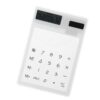 Holibanna Solar Powered Calculator with Touch Panel, 8-Digit Display, Lightweight Plastic Design, Convenient to Carry, for Home and School Use