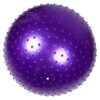 HOLIDYOYO Anti Burst Spiked Yoga Exercise Ball for Sensory Training and Developing Coordination Skills, Purple PVC Stability Gym Ball for Daily Workout Exercise and Office Use