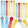 Hollowfly 24 Pcs Toy Bubble Wands Cartoon Birthday Party Favors Bubble Wand Bulk for Outdoor Summer Classroom Party Supplies Kids Goodie Bags Filler