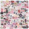 Holographic Book Stickers for Kindle, Romance Bookish Reading Decals 150PCS