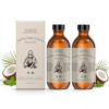 Holy Mouthwash Pulling Oil for Fresh Breath & Oral Care, Supports Gum Health and Daily Oral Hygiene, Mild Formula (2 Pcs)