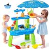HOLY PLAYLAND Water Table for Toddlers 3-5 Outdoor Toys for Kids